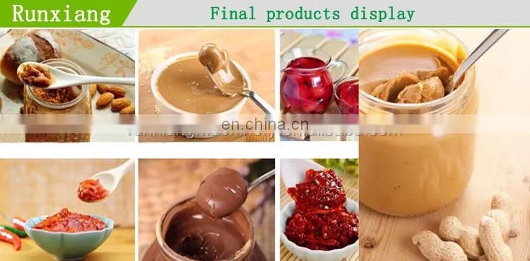Small Scale Peanut Production Line Butter Small Scale Peanut Hazelnut Cashew Paste Production Line