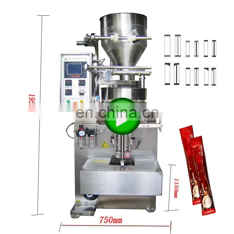 Automatic Bean Powder Creamer Mix Powder Sachet Cooked Rice Corn Flour Coffee Tea Pod Filling Packaging Machine