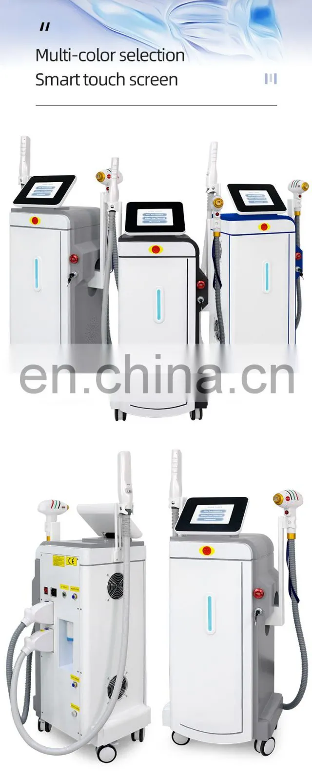 New 2 in 1 Professional Laser Diode 808 Picosecond Pico Laser Permanent Tattoo Removal Hair Removal
