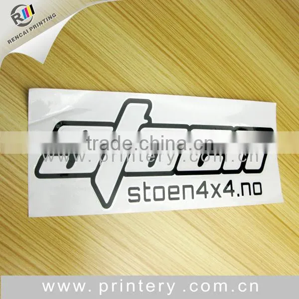 New vinyl clear sticker China supplier