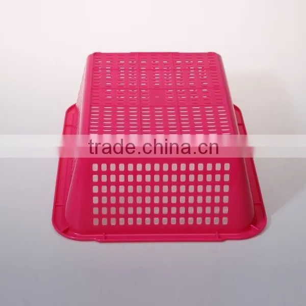 hight quality PP rectangle plastic fruit sieve
