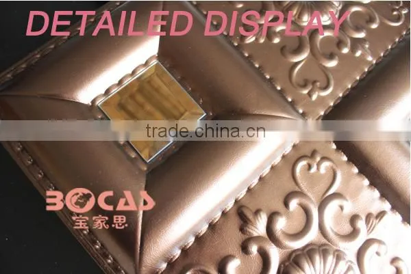 Soundproof,Heat Insulation,Mould-Proof,Fireproof Function and Wallpapers Type decorative 3d wall panels