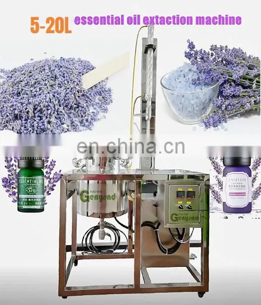 Small 20L Factory Produce aromatic essential oil distiller on promotion