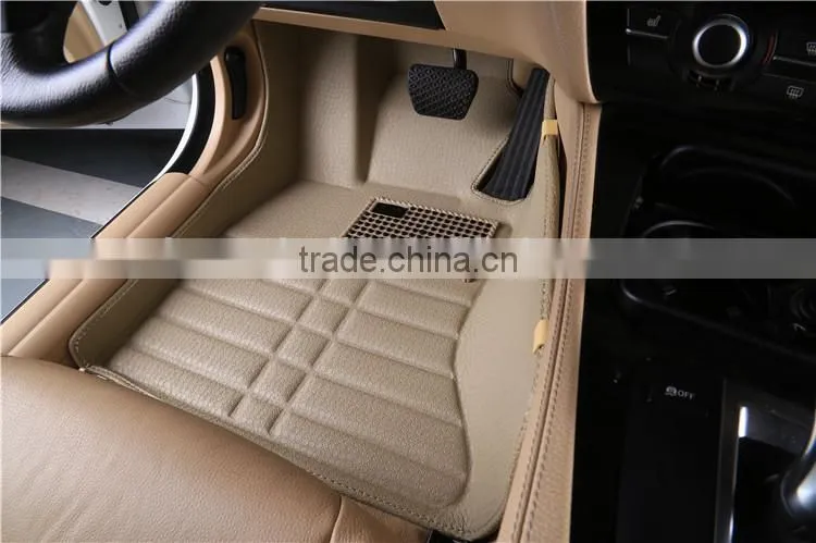 fitted car mats, waterproof floor mats, all weather floor mats beige color