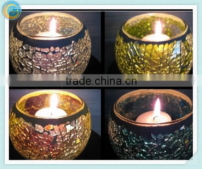beautuful mosaic glass oil lamp