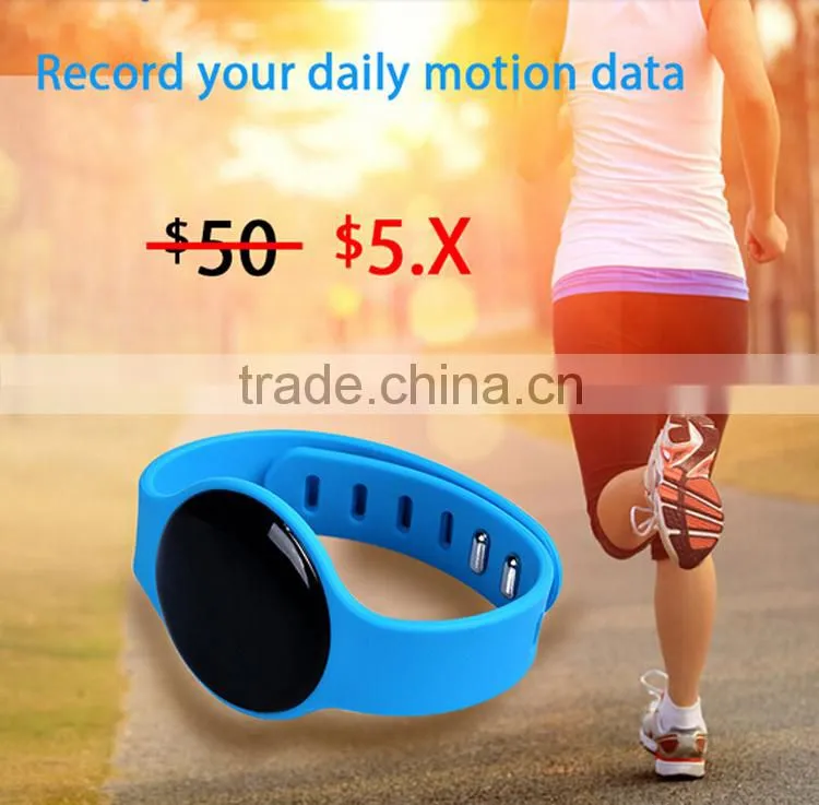 Portable Anti-lost/Phone Calls Reminding Life Fitness Waterproof Smart Bracelet Bluetooth