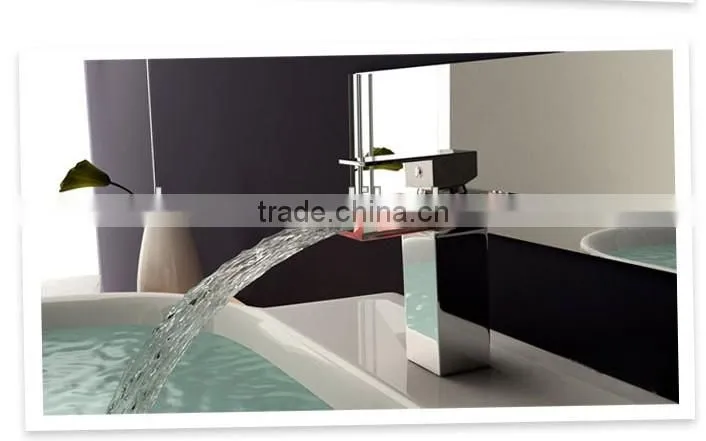 Light Changing Water Power LED Washbasin Faucet