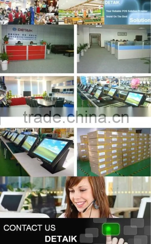 15 inch Touchscreen All In One PC / Intel CPU 2GB RAM 250GB HDD
