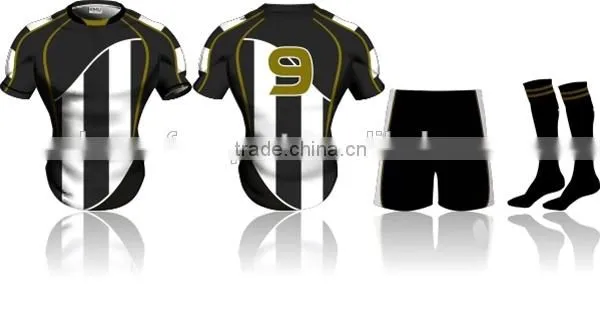 High quality performance Sublimated Rugby Practice Shirts free design cheap custom rugby jersey