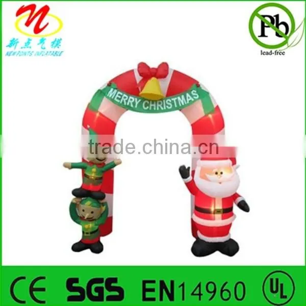 Christmas inflatable entrance arches