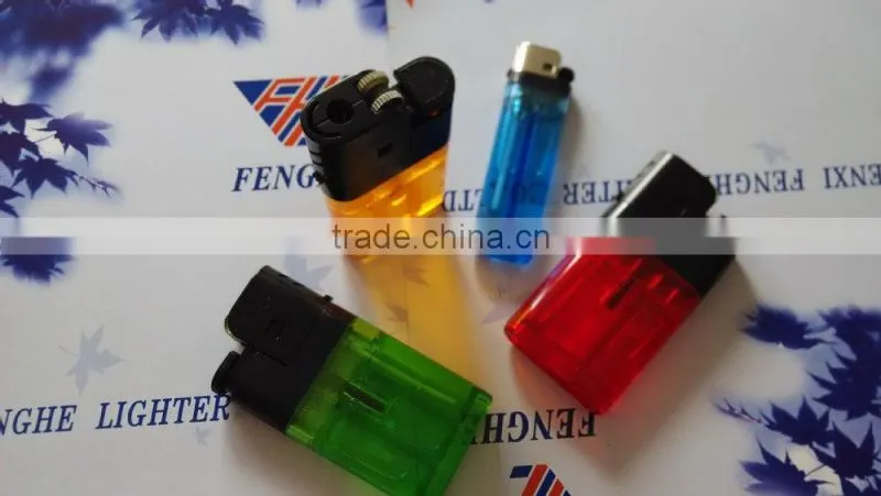 cheap mini king disposable cigarette fint lighter with ISO9994&CR FH-216