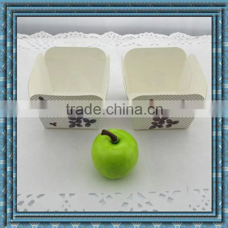 Hexagon shape high temperature cupcake carrier, cupcake liner