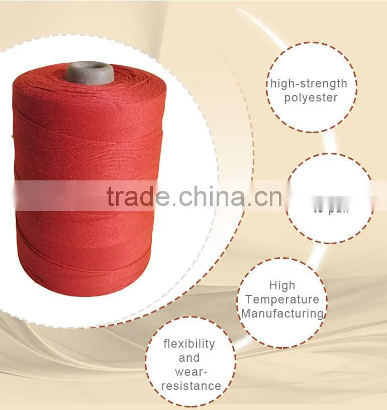 colorful 100% cone polyester serger sewing thread