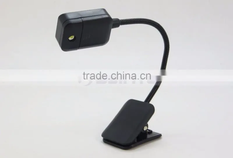 IP33 Grade 7lm LED Warm White Light Source LED Clip On Book Light