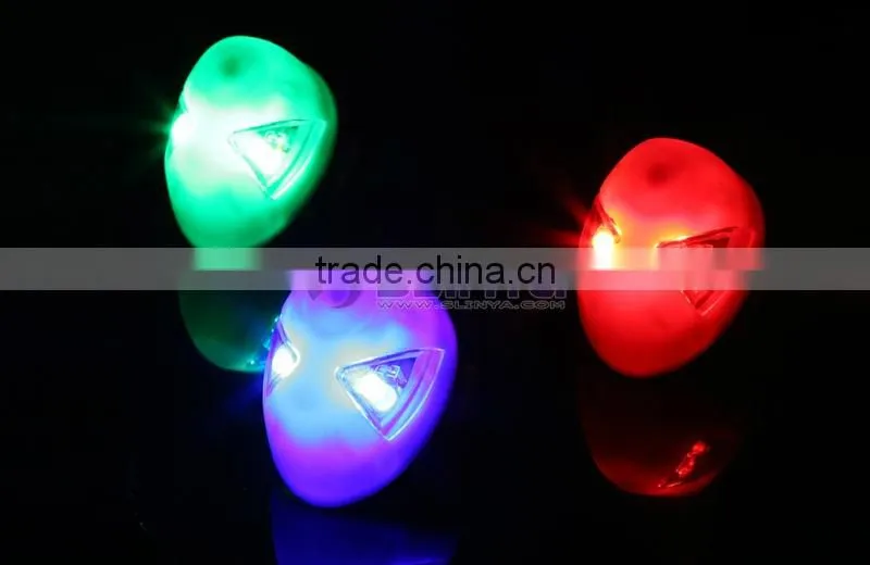2 LED 4 Color Option ABS Material Alien Shape Bike Light Spider Tail Light