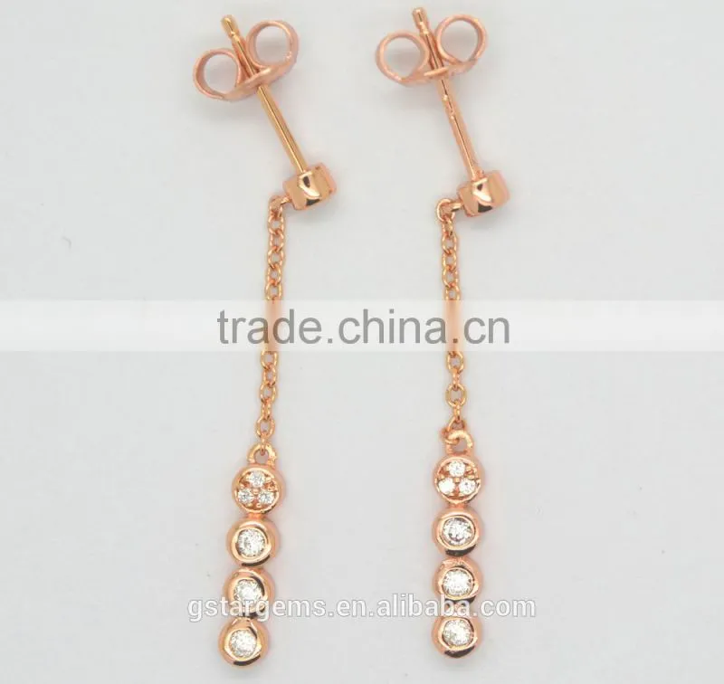 2015 Hot Fashion Latest simple earring designs for women