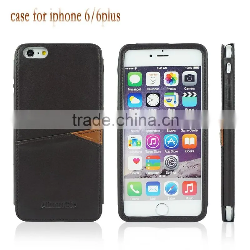 New Design For iPhone 6 Genuine Leather Phone Case,For Case Leather iPhone 6