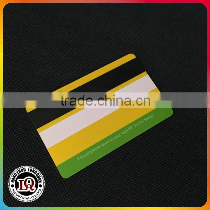 Plastic Debit Magnetic Strip Cards with Magnetic Strip
