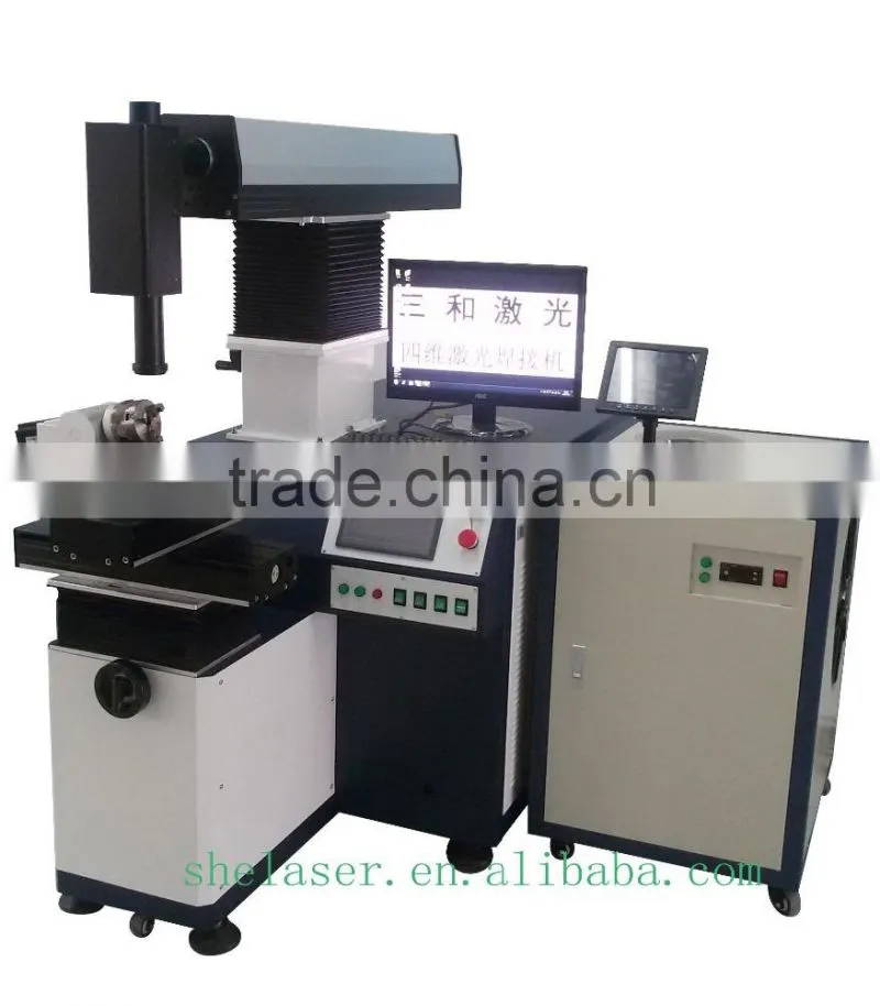 3HE 400W stainless steel laser metal High power automatic laser welding machine for repair metal,micro laser welding machine