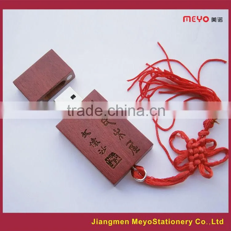 2015 Logo Custom Wooden USB Flash Drive USB Disk