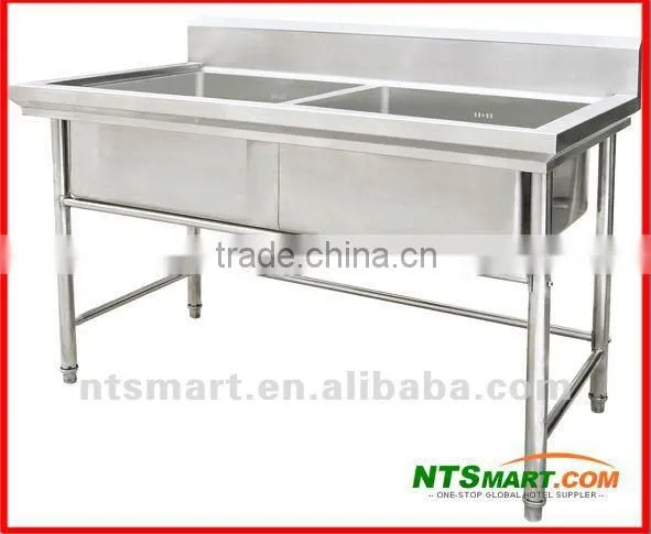 Kitchen Stainless Steel Sink Wash Table