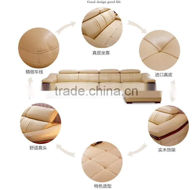 Modern furniture living room sectional sofa latest living room furniture AET-A16