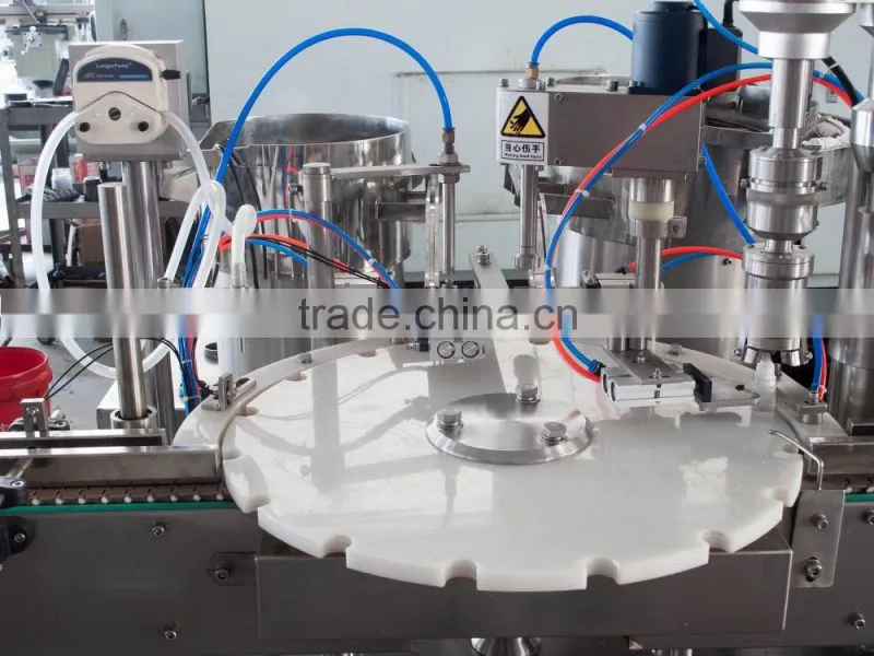 High performance precise automatic eye drops bottle filling machine
