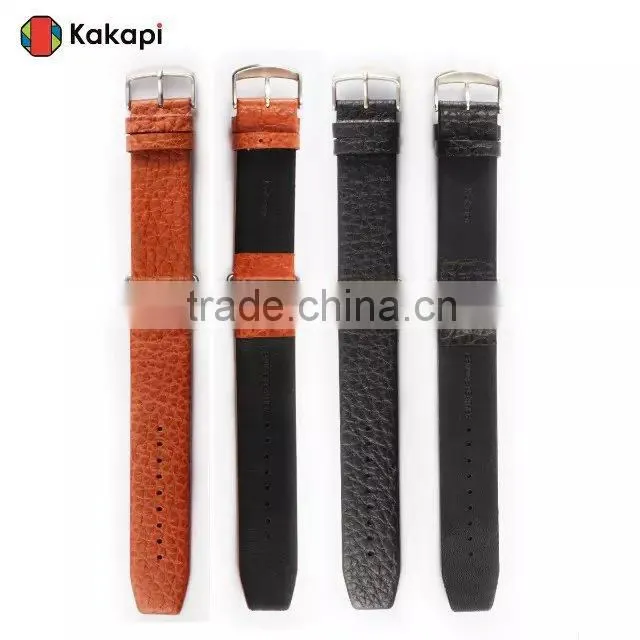 38mm Genuine Leather Strap Wrist Band Replacement Metal Clasp for Apple Watch All Models 38mm MT-3913