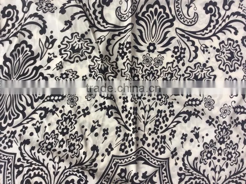 Elegant Vintage Black Floral White Color Fashion Blouse