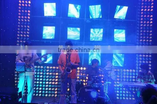 Stage lighting 25pcs 10W 3 in 1 RGB LED Matrix light