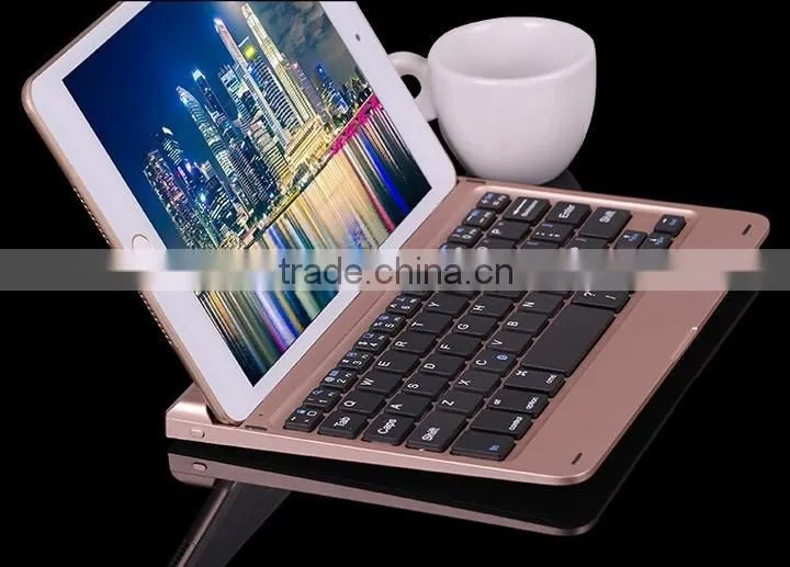 Ultra thin aluminium alloy bluetooth keyboard for iPad mini 4 Tablet PC wireless keyboard