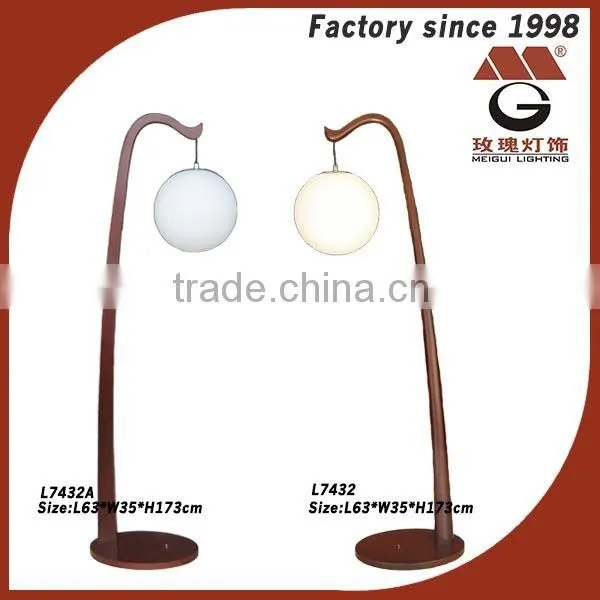 wooden hotel decoration light in maroon colour