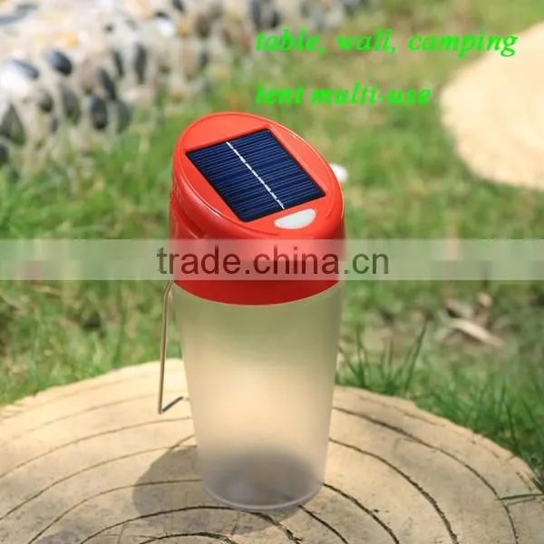 (hot) CE/Rohs/FCC/IPX41 fishing biking hiking camp Rechargeable Solar Lantern