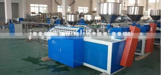 Factory price Soft PVC Medical Extruder/small pipe extrusion line