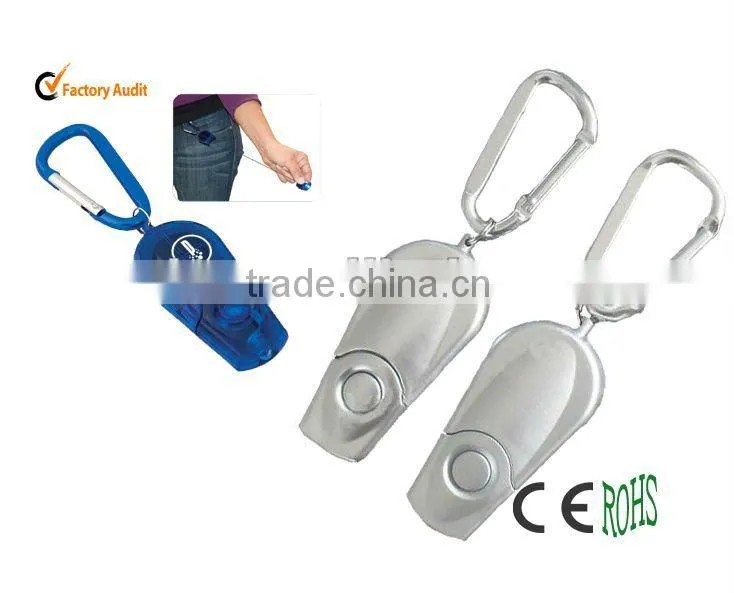 plastic carabiner keyring