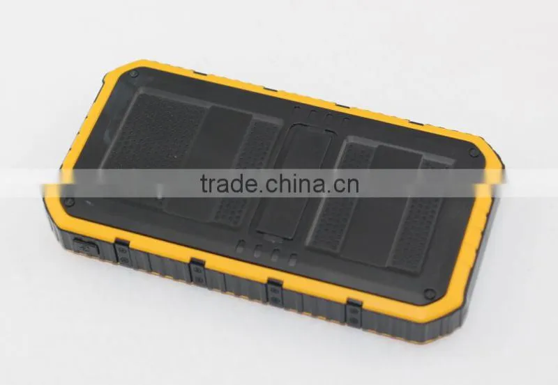 The portable Solar Charger outdoor sports 8000mah Solar Power Bank