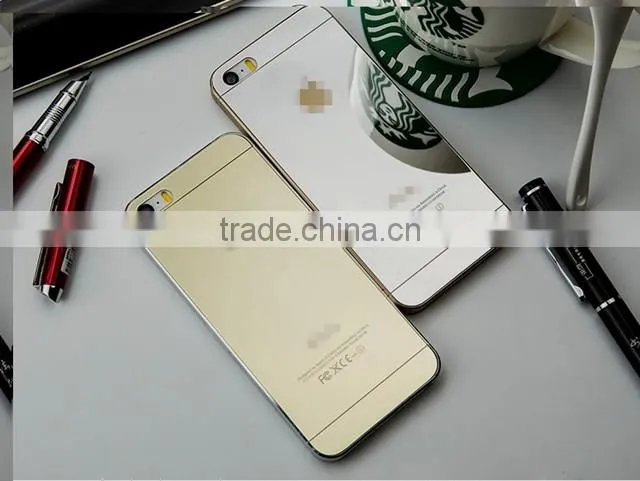 2016 new produtcts Full Color Titanium Alloy Tempered Glass for iPhone 6s Mobile Phone Case China supplier