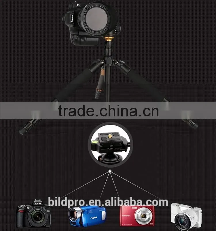BILDPRO Tripod Factory Professional Camera Tripod Cheap Price Supplier