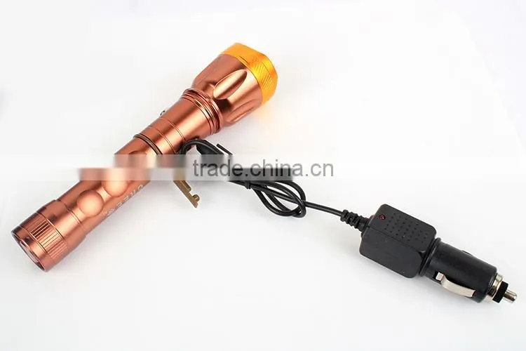 Goread C61 R2 aluminum direct charge LED flashlight USB power bank for iphone