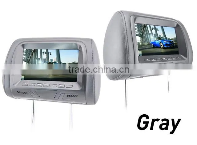 New and Hot 7" Car TFT LCD Headrest Monitor