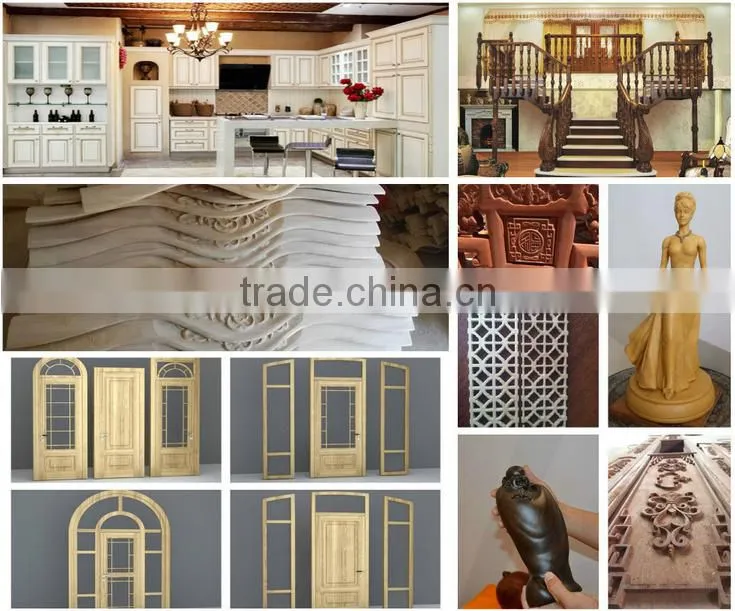 CNC advertising router engraving machine for plastic, pvc cnc router for sale