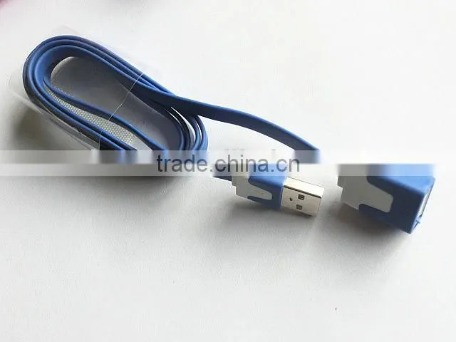 factory wholesale dual color USB male to female cable