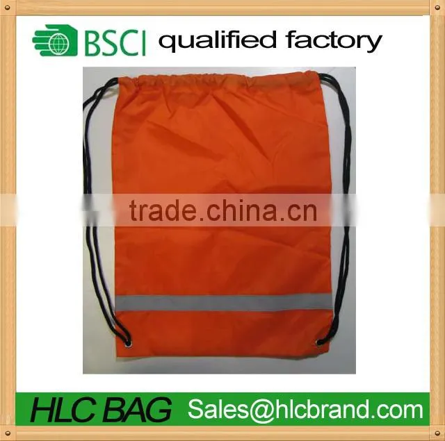 Hot Selling Promotional polyester drawstring bag HL-PB023B