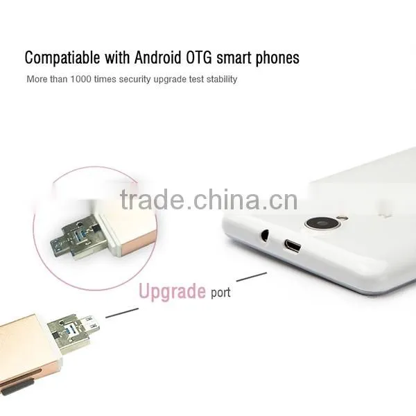 OTG smart usb sd Card Reader 2 in 1 for IOS & Android & PC