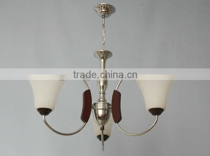 white 3 and 5 lamp holder Chandelier&pendant from China supplier