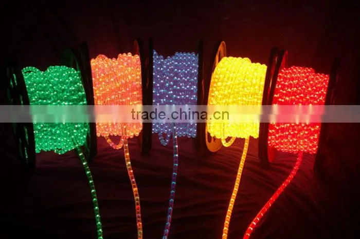 Led light swimming pool rope light , 220v color changing led rope light