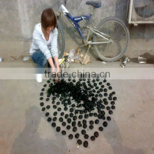 CE approved high efficiency roller ball briquette press machine from stock