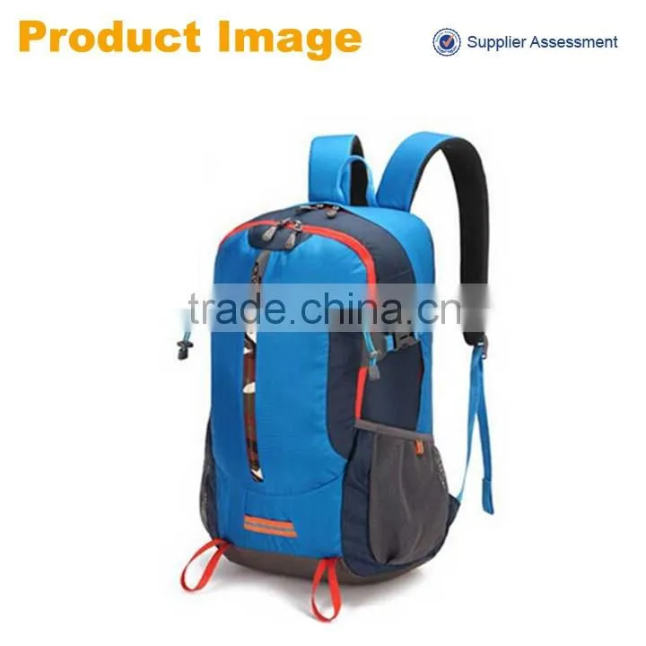 2016 China wholesale stylish waterproof outdoor 30L custom hiking backpack