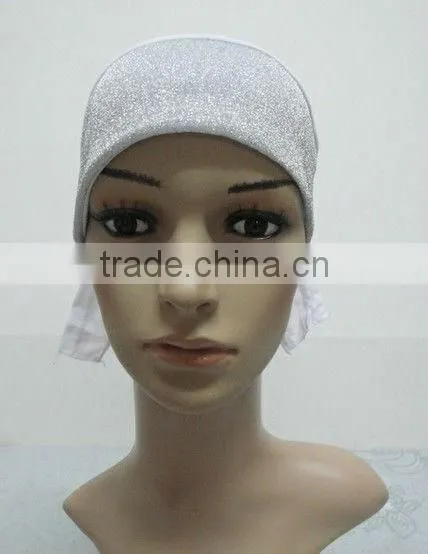 C039 new style pull on underscarf,muslim scarf hats