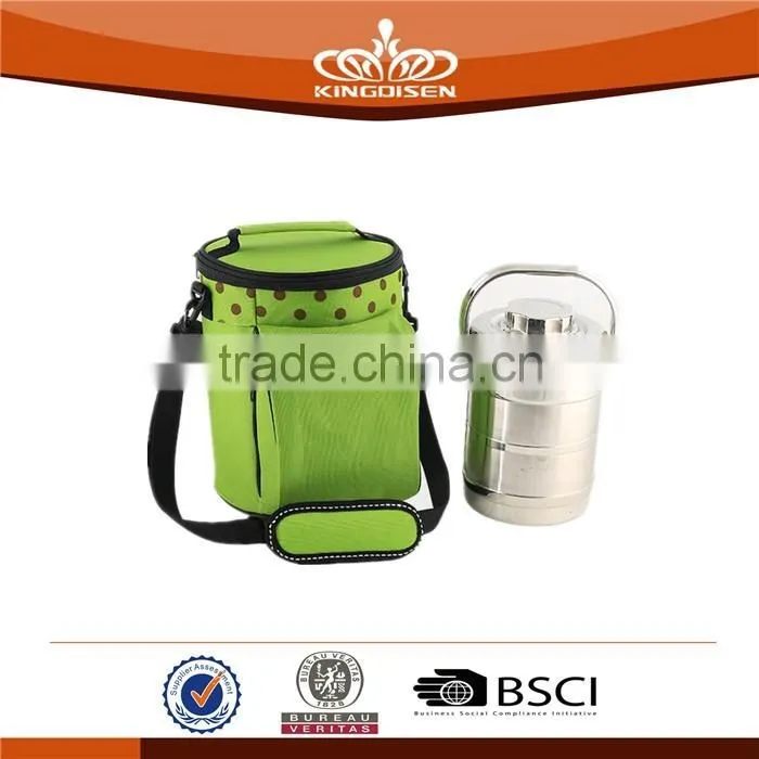 Small 600D Insulated Food Cooler Bag